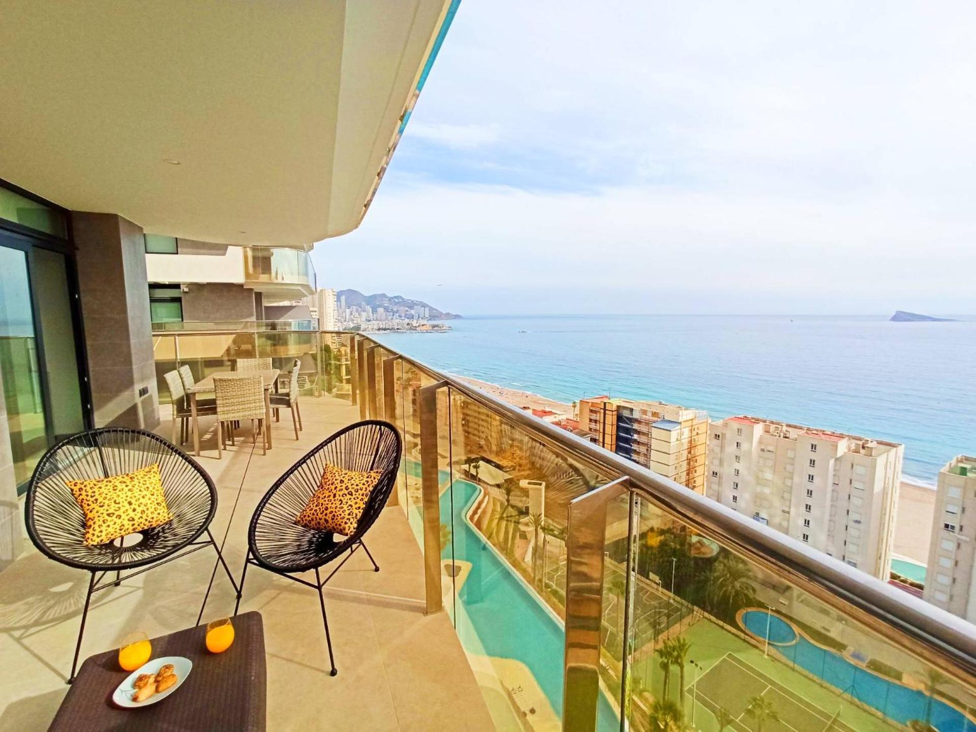 Sunset Cliffs Beach Benidorm Bagian luar foto